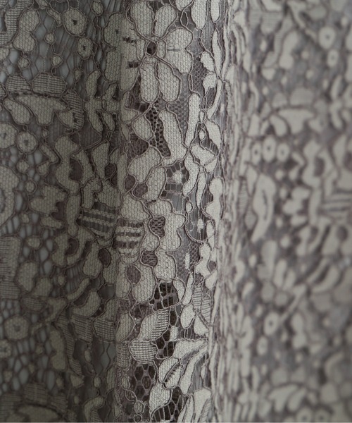 NATURAL BEAUTY BASIC(ナチュラルビューティーベーシック)の「コードレースフレアスカート(スカート・レディース・ダークブラウン/マスタード/グレー・MEDIUM/SMALL/X-SMALL)」の10枚目の写真