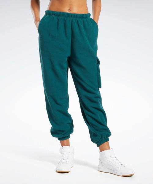 Reebok(リーボック)の「クラシックス ウィンター パンツ / Classics Winter Pants(その他パンツ・レディース・グリーン/ホワイト・MEDIUM/LARGE/X-LARGE/SMALL)」の1枚目の写真
