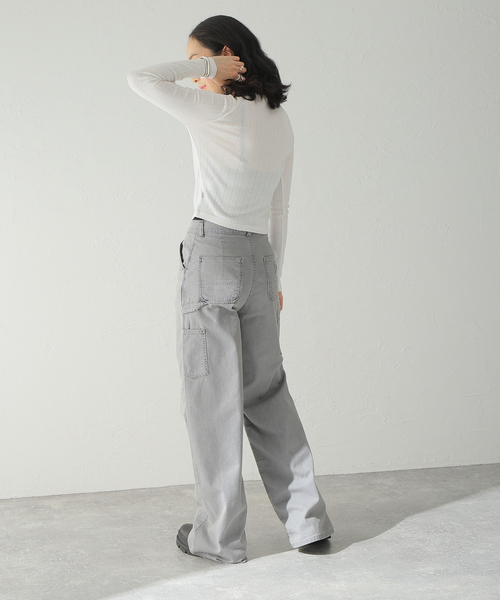 Oriens JOURNAL STANDARD（オリエンス ジャーナルスタンダード）の「【ROLLA’S/ローラス】 POINTELLE LS TOP（Tシャツ/カットソー・レディース・ホワイト・SMALL）」の14枚目の写真