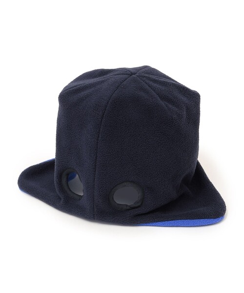 THE PARK SHOP（ザパークショップ）の「THE PARK SHOP:FLEECE REVERSIBLE BEANIE（ニットキャップ/ビーニー・キッズ・オリーブ/ライトグレー/ネイビー・ONE SIZE）」の13枚目の写真