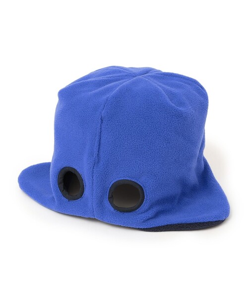 THE PARK SHOP（ザパークショップ）の「THE PARK SHOP:FLEECE REVERSIBLE BEANIE（ニットキャップ/ビーニー・キッズ・オリーブ/ライトグレー/ネイビー・ONE SIZE）」の14枚目の写真