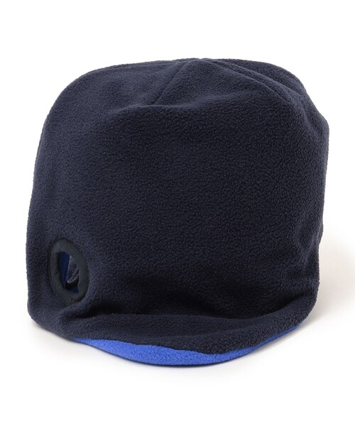 THE PARK SHOP（ザパークショップ）の「THE PARK SHOP:FLEECE REVERSIBLE BEANIE（ニットキャップ/ビーニー・キッズ・オリーブ/ライトグレー/ネイビー・ONE SIZE）」の16枚目の写真