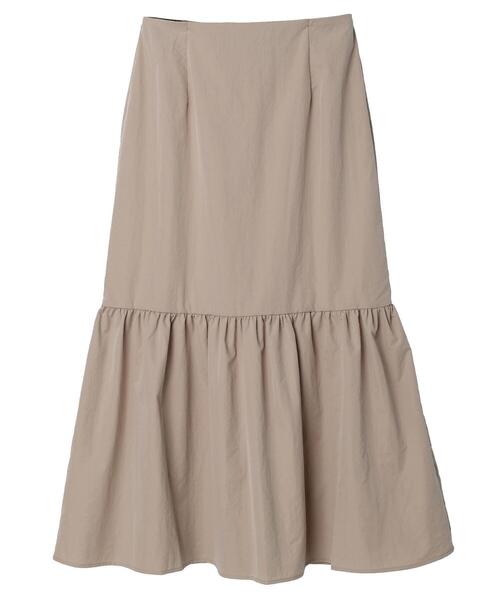 earth music&ecology(アースミュージックアンドエコロジー)の「ギャザー切替ボリュームスカート(スカート・レディース・ブラック/モカ/グリーン/ネイビー・S/M)」の21枚目の写真