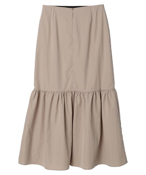 earth music&ecology(アースミュージックアンドエコロジー)の「ギャザー切替ボリュームスカート(スカート・レディース・ブラック/モカ/グリーン/ネイビー・S/M)」の20枚目の写真