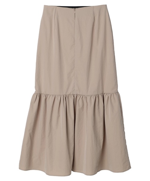earth music&ecology(アースミュージックアンドエコロジー)の「ギャザー切替ボリュームスカート(スカート・レディース・ブラック/モカ/グリーン/ネイビー・S/M)」の11枚目の写真
