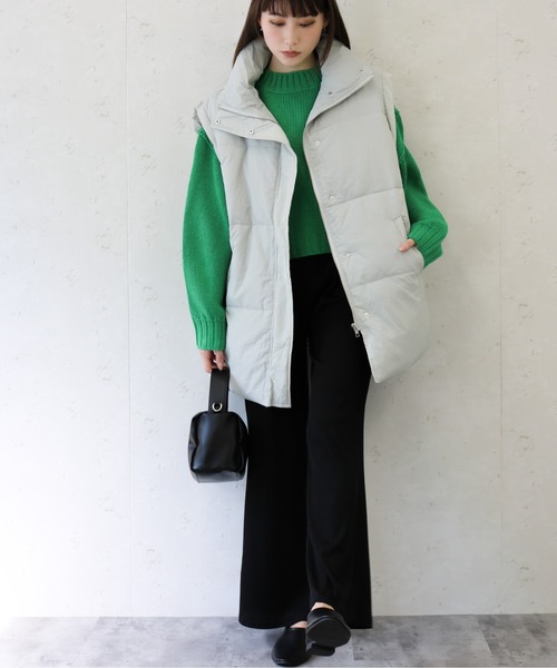 Per sist ence(パーシエンス)の「Per sist ence/パーシエンス タック配色ストライプパンツ(その他パンツ・レディース・ブラック/ベージュ/ブルー/ブラウン・FREE)」の14枚目の写真