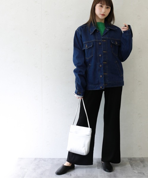 Per sist ence(パーシエンス)の「Per sist ence/パーシエンス タック配色ストライプパンツ(その他パンツ・レディース・ブラック/ベージュ/ブルー/ブラウン・FREE)」の20枚目の写真