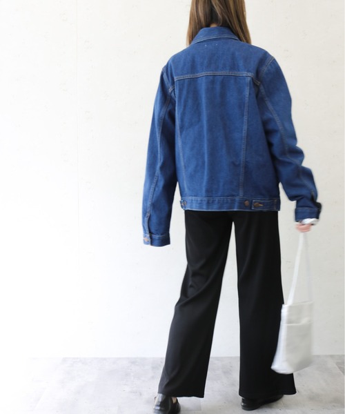 Per sist ence(パーシエンス)の「Per sist ence/パーシエンス タック配色ストライプパンツ(その他パンツ・レディース・ブラック/ベージュ/ブルー/ブラウン・FREE)」の21枚目の写真