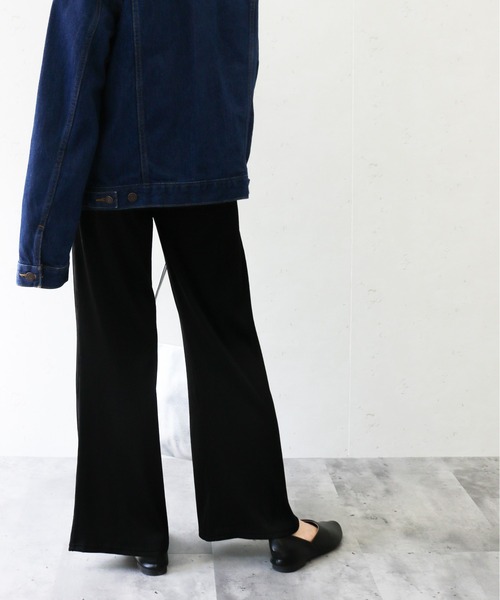 Per sist ence(パーシエンス)の「Per sist ence/パーシエンス タック配色ストライプパンツ(その他パンツ・レディース・ブラック/ベージュ/ブルー/ブラウン・FREE)」の22枚目の写真