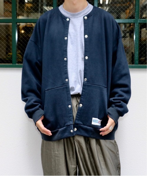 C.E.L.STORE(セルストア)の「GERRY COSBY/ジェリーコスビー SNAP-UP CARDIGANスナップアップカーディガンユニセックス(カーディガン/ボレロ・メンズ・ネイビー/グリーン/ホワイト/ライトグレー/ブラック・LARGE/MEDIUM/FREE)」の5枚目の写真