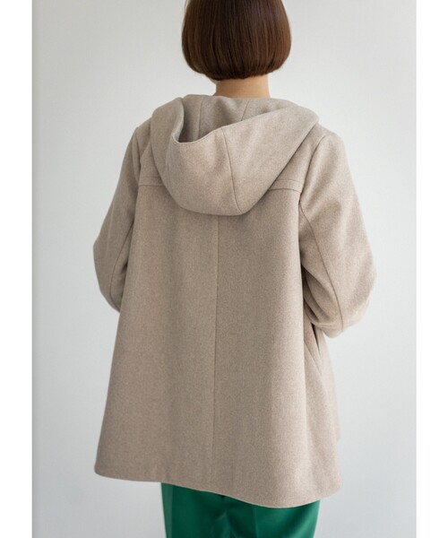 THE SHOP TK （ザ ショップ ティーケー ）の「◆【2WAYフード取り外し可】フードショートコート（その他アウター・レディース・ブラウン系/ライトベージュ/ブラック/ブラウン系その他・13/12/11/14）」の11枚目の写真