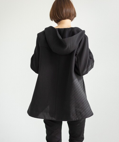 THE SHOP TK （ザ ショップ ティーケー ）の「◆【2WAYフード取り外し可】フードショートコート（その他アウター・レディース・ブラウン系/ライトベージュ/ブラック/ブラウン系その他・13/12/11/14）」の16枚目の写真