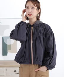 ElegChic（エレグシック）の「バイカラーブルゾン（ブルゾン）」