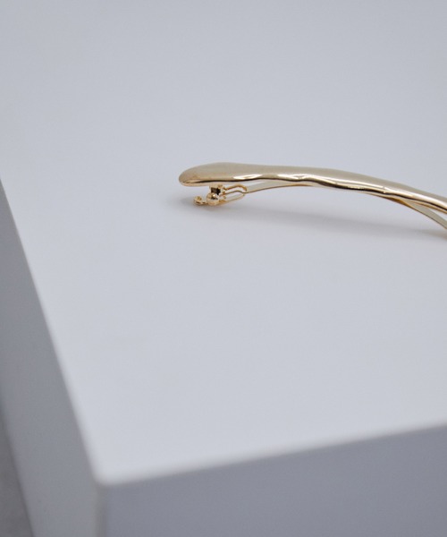 ADAM ET ROPE'（アダムエロペ）の「TWIGバレッタ（バレッタ/ヘアクリップ・レディース・シルバー/ゴールド・FREE）」の2枚目の写真