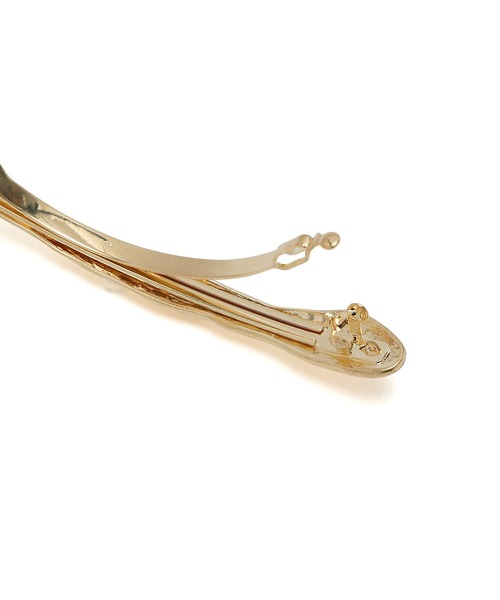 ADAM ET ROPE'（アダムエロペ）の「TWIGバレッタ（バレッタ/ヘアクリップ・レディース・シルバー/ゴールド・FREE）」の7枚目の写真