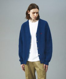 【BEVERLY HILLS POLO CLUB / ビバリーヒルズポロクラブ】 モヘアライクシャギーニットルーズカーディガン/アンサンブル対応