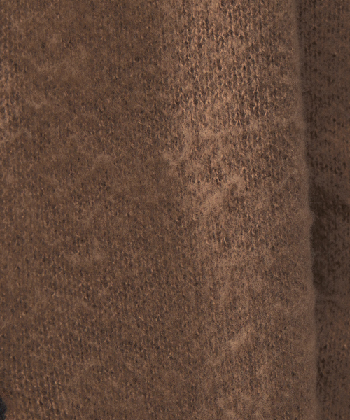 BEVERLY HILLS POLO CLUB（ビバリーヒルズポロクラブ）の「【BEVERLY HILLS POLO CLUB / ビバリーヒルズポロクラブ】 モヘアライクシャギーニットルーズカーディガン/アンサンブル対応（ニット/セーター・メンズ・ダークグリーン/ネイビー/オレンジ/モカ・M/L/XL）」の20枚目の写真