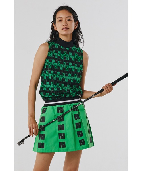 【NBB WEEKEND】SLEEVELESS MOCK NECK PULLOVER (LADIES)
