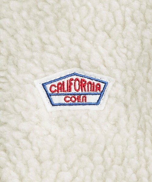 coen（コーエン）の「[洗える]ノーカラーボアベスト（ベスト・キッズ・オフホワイト/グレー・140/150/100/110/120/130）」の22枚目の写真