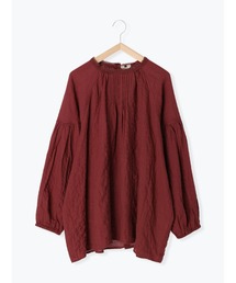Samansa Mos2 | ボリューム袖チュニックブラウス(シャツ/ブラウス)