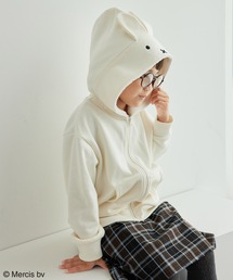 Miffy（ ミッフィー）の「【KIDS】miffy(ミッフィー )×ROPE' PICNIC/耳付きプルオーバー（パーカー・キッズ）」