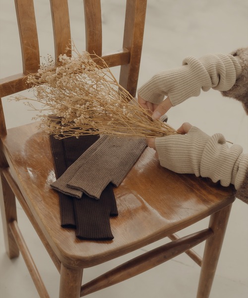 fupel（フぺル）の「リブ編みアームカバー（アームカバー・レディース・モカ/ベージュ/ブラウン系その他・FREE）」の22枚目の写真