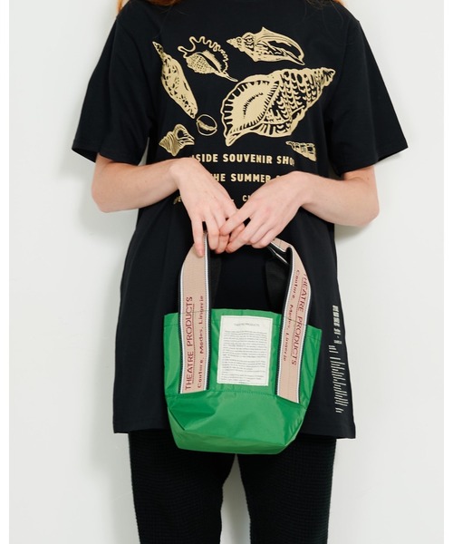 THEATRE PRODUCTS（シアタープロダクツ）の「MISSISSIPPI Ssize／ジャガードテープ バッグ（トートバッグ・レディース・レッド/グリーン/ネイビー/パープル/チャコールグレー/ブラウン・FREE）」の15枚目の写真