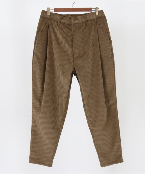 CAMBIO(カンビオ)の「mp10565- Wide Wale Corduroy Stretch Soft Sarrouel Tapered Pants テーパードパンツ(その他パンツ・メンズ・ブラック/アイボリー/モカ・L/M/S)」の19枚目の写真