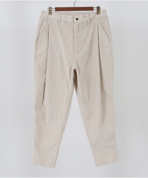 CAMBIO(カンビオ)の「mp10565- Wide Wale Corduroy Stretch Soft Sarrouel Tapered Pants テーパードパンツ(その他パンツ・メンズ・ブラック/アイボリー/モカ・L/M/S)」の21枚目の写真