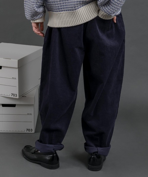 MUHET(ミュエータ)の「コーデュロイバルーンパンツ(その他パンツ・レディース・イエロー/ネイビー/ブラウン・X-LARGE/SMALL/MEDIUM)」の14枚目の写真
