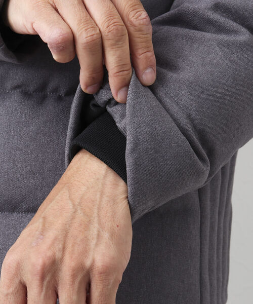 Stutostein Nolley's（シュテットシュタインノーリーズ）の「【WEB限定カラーあり】【河田フェザー】ストレッチダウンジャケット（ダウンジャケット/コート・メンズ・インディゴブルー/ネイビー/グレー/ブラック・S/M/L/XL）」の22枚目の写真