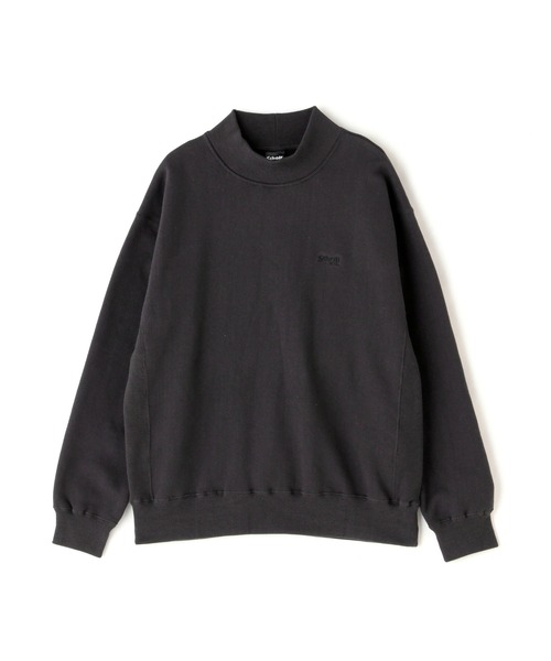schott（ショット）の「Schott/ショット/MOCK NECK SWEATSHIRT/モックネック スウェットシャツ（スウェット・メンズ・キナリ/チャコール/その他/オリーブ系・XL/L/2XL/M）」の2枚目の写真