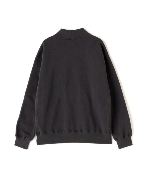 schott（ショット）の「Schott/ショット/MOCK NECK SWEATSHIRT/モックネック スウェットシャツ（スウェット・メンズ・キナリ/チャコール/その他/オリーブ系・XL/L/2XL/M）」の7枚目の写真