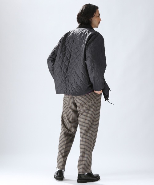 niko and...（ニコアンド）の「【GYMPHLEX(ジムフレックス)】キルティングダウンジャケット（ダウンジャケット/コート・メンズ・ネイビー/オリーブ・MEDIUM）」の8枚目の写真