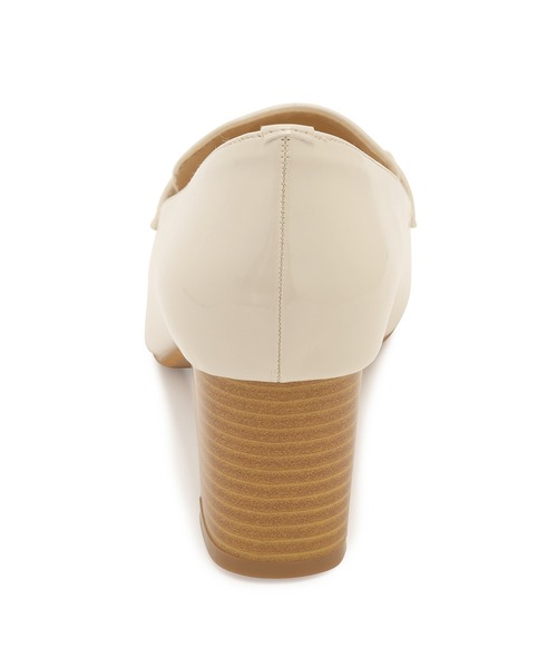 HARUTA（ハルタ）の「ROPE' PICNIC PASSAGE byHARUTA/エナメルビット付ヒールアップローファー（ローファー・レディース・キナリ/ブラック/グレー系その他・22.5cm/23.0cm/23.5cm/24.0cm/24.5cm）」の6枚目の写真