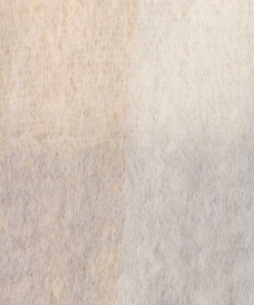 TITE IN THE STORE（ティテ　インザ　ストア）の「モヘアチェックストール（ストール/ショール・レディース・ピンク/イエロー/ブルー・FREE）」の7枚目の写真