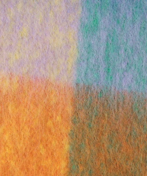 TITE IN THE STORE（ティテ　インザ　ストア）の「モヘアチェックストール（ストール/ショール・レディース・ピンク/イエロー/ブルー・FREE）」の17枚目の写真