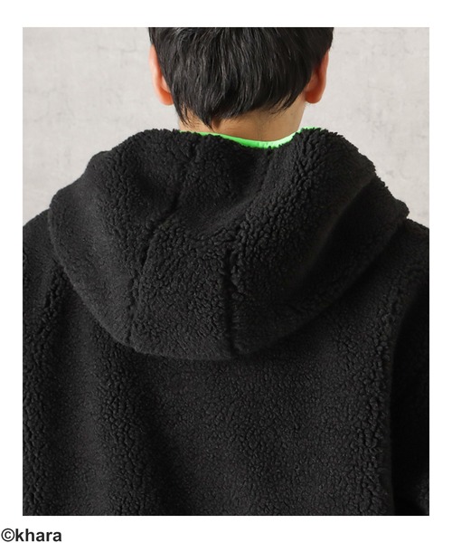 Mac-House（マックハウス）の「EVANGELION エヴァンゲリオン ボアジップパーカー（パーカー・メンズ・ホワイト/ネイビー/ブラック・M/L/XL）」の13枚目の写真