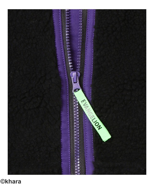 Mac-House（マックハウス）の「EVANGELION エヴァンゲリオン ボアジップパーカー（パーカー・メンズ・ホワイト/ネイビー/ブラック・M/L/XL）」の18枚目の写真