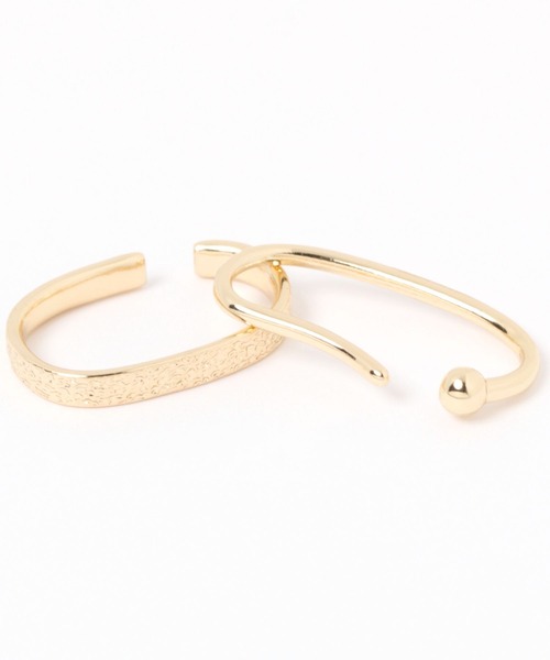 Andemiu（アンデミュウ）の「パールアレンジイヤーカフ189531（イヤーカフ・レディース・グレー系その他/イエロー系その他・FREE）」の3枚目の写真