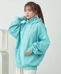 earth music&ecology（アースミュージックアンドエコロジー）の「ルーズZIPフーディスウェット（スウェット・レディース）」