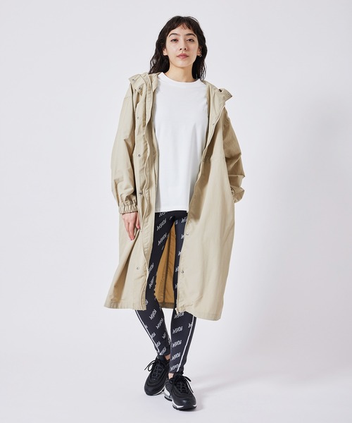 PGG フード付きナイロンジャケット ベージュ 楽天市場】フードジャケット / CUBE SUGAR 綿ナイロンツイル 3