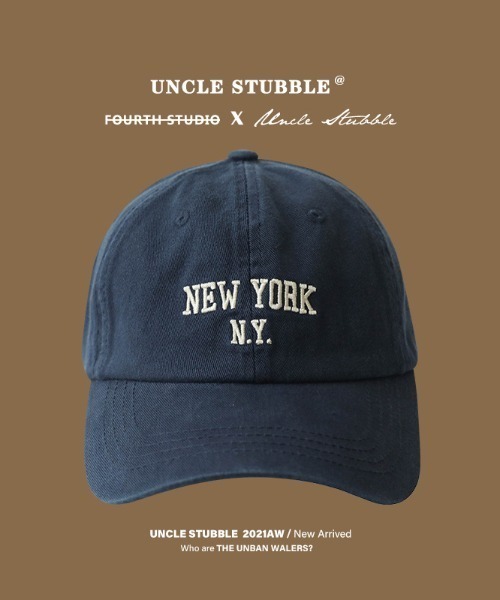 almo（アルモ）の「NY刺繍ロゴCAP【YC】（キャップ・レディース・ネイビー/グリーン/ベージュ/ブラック/ホワイト・FREE）」の5枚目の写真