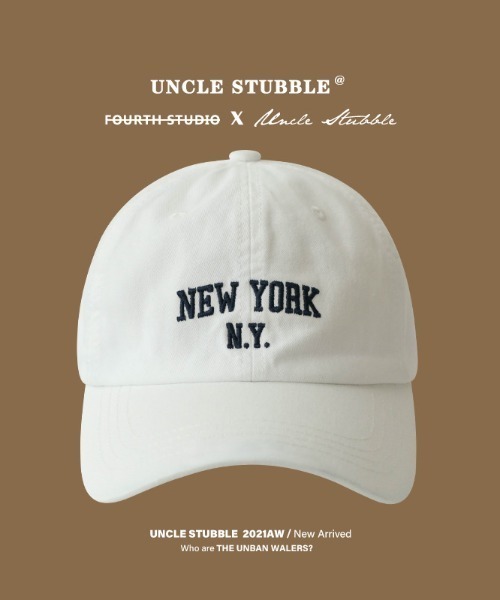 almo（アルモ）の「NY刺繍ロゴCAP【YC】（キャップ・レディース・ネイビー/グリーン/ベージュ/ブラック/ホワイト・FREE）」の2枚目の写真