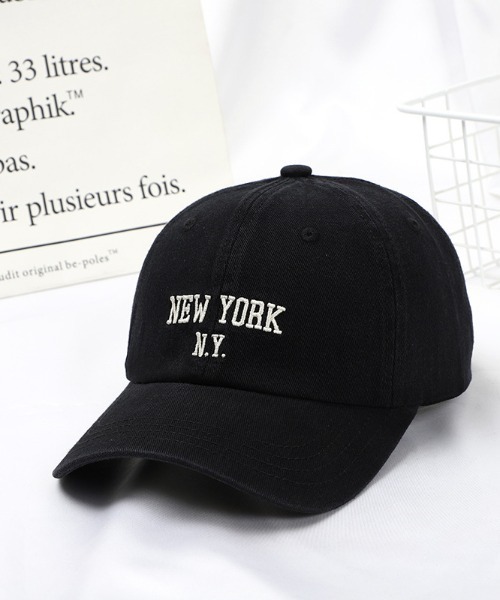 almo（アルモ）の「NY刺繍ロゴCAP【YC】（キャップ・レディース・ネイビー/グリーン/ベージュ/ブラック/ホワイト・FREE）」の17枚目の写真