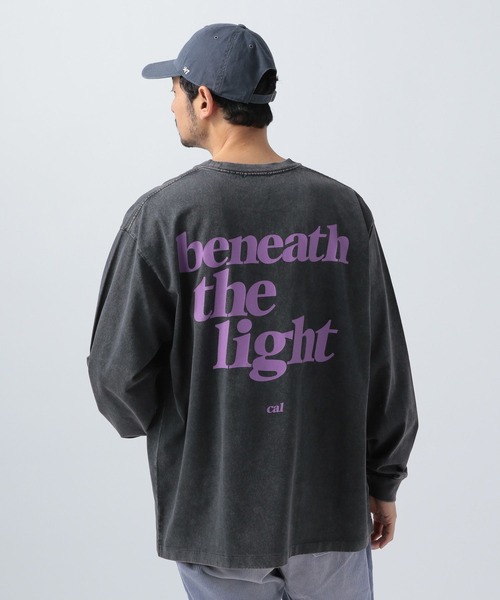 BAYFLOW（ベイフロー）の「スノーウォッシュプリントロングスリーブTシャツ（Tシャツ/カットソー・メンズ・オフホワイト/チャコール/ネイビー/オレンジ・MEDIUM/LARGE）」の13枚目の写真