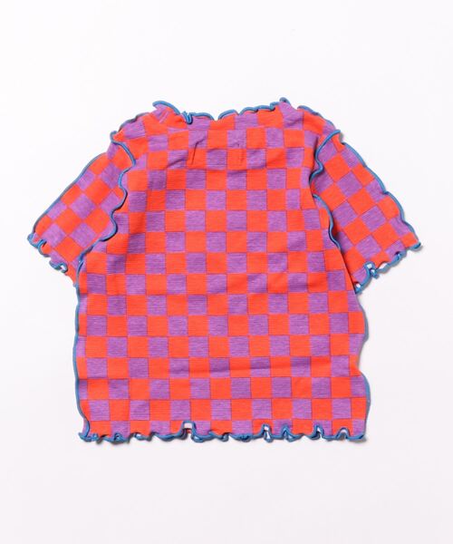 HOGAN RANCH WEAR(ホーガンランチウエア)の「ソウガラメローハンソデカットソー(80~140cm)(Tシャツ/カットソー・キッズ・パープル/チャコール/イエロー・90/100/110/120/80/130/140)」の4枚目の写真