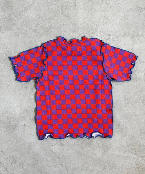 HOGAN RANCH WEAR(ホーガンランチウエア)の「ソウガラメローハンソデカットソー(80~140cm)(Tシャツ/カットソー・キッズ・パープル/チャコール/イエロー・90/100/110/120/80/130/140)」の8枚目の写真