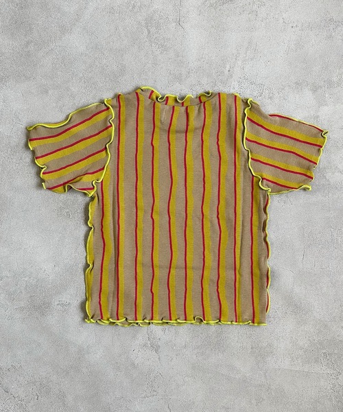 HOGAN RANCH WEAR(ホーガンランチウエア)の「ソウガラメローハンソデカットソー(80~140cm)(Tシャツ/カットソー・キッズ・パープル/チャコール/イエロー・90/100/110/120/80/130/140)」の11枚目の写真