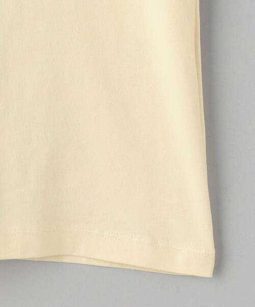 BEAUTY&YOUTH UNITED ARROWS（ビューティーアンドユースユナイテッドアローズ）の「コットン ベーシック Tシャツ（Tシャツ/カットソー・レディース・ホワイト/ナチュラル/ダークグレー・FREE）」の4枚目の写真